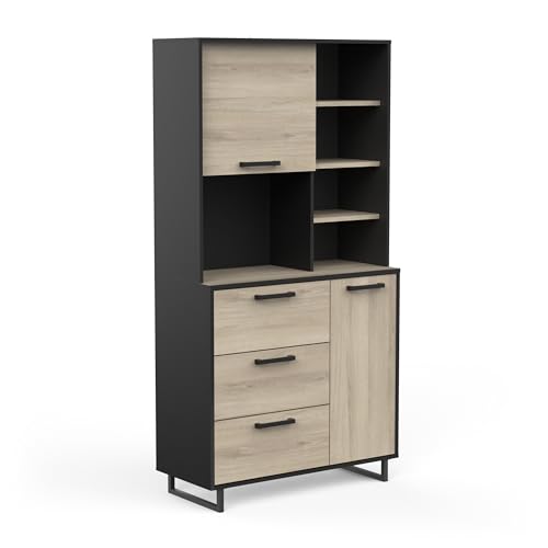 Demeyere Sideboard, 92 x 39,7 x 179,5 cm, Eiche von Demeyere