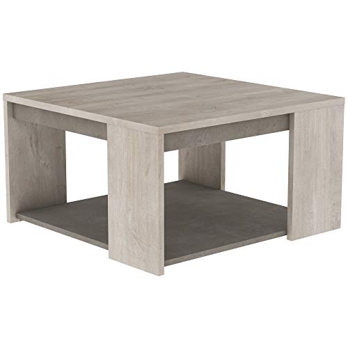 Demeyere Table Basse Antibes Pour le Salon – Imitation Bois – Format Carré : 80 x 80 x 45 centimètres- Style affirmé Avec des lignes épurées et un coloris chêne – Fabriqué en France Demeyere Table Basse Antibes Pour le Salon – Imitation Bois – Format Carré : 80 x 80 x 45 centimètres- Style affirmé Avec des lignes épurées et un coloris chêne – Fabriqué en France von Demeyere