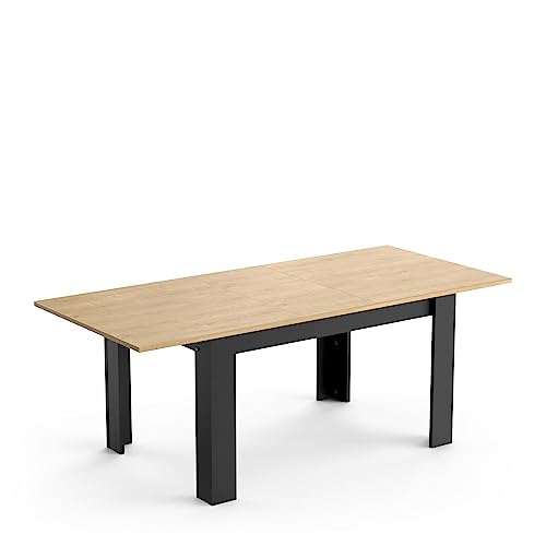 Demeyere Table à Manger Extensible 160/200 cm Craft - Naturel von Demeyere