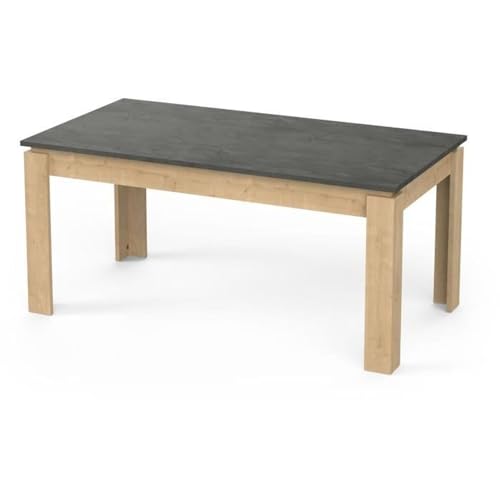Demeyere Tisch – Esszimmer – 170 x 90 cm – Austin, Chene Hamilton/Sidewalk, L 170 x P 90 x H 77 cm von Demeyere