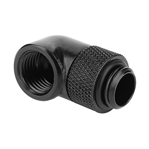 Demiawaking Anschlussstück G 1/4 Zoll (19 mm), Adapter mit 90-Grad-Winkel, Anschluss für Wasserkühlung, PC Wasserkühlung Demiawaking Anschlussstück G 1/4 Zoll (19 mm), Adapter mit 90-Grad-Winkel, Anschluss für Wasserkühlung, PC Wasserkühlung von Demiawaking
