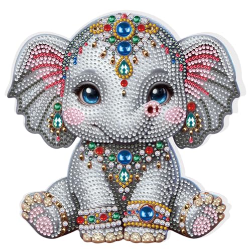 5D DIY Diamond Painting Tischdeko Tiere und Blumen Set, Diamant Malerei Tisch Deko Ornament, Diamant Painting Tiere Blumen Kit für Anfänger Deko Geschenke (44) von Demiawaking