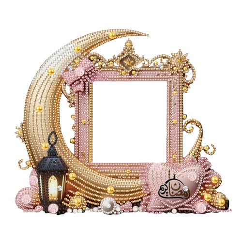 DIY Diamond Painting Bilderrahmen Set,5D Diamant Painting Tischdeko Fotorahmen für Fotos und Bilder, Diamant Malerei Tisch Deko Geschenk (X) von Demiawaking