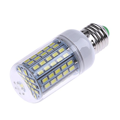 Demiawaking, 1 Stück, 220 V-240 V, E27, LED-Mais-Glühbirnen, weiß, 360 °-Balken, Bajonett-Leuchtmittel, LED-Leuchtmittel, White E27-96smd-5730, E27, 5.0W 240.0V von Demiawaking