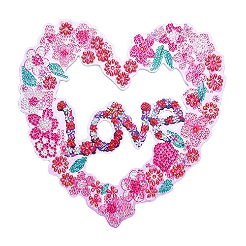 Demiawaking Diamond Painting Girlande DIY Diamant Malerei Kranz Deko Strass Türkranz Wandkranz Geschenk (04) von Demiawaking