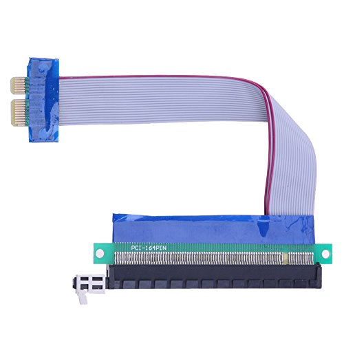 Demiawaking PCI-E Express 1X bis 16X Extender Kabel Flexibler Riser Kartenadapter von Demiawaking