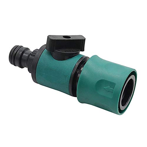 Demiawaking Schlauch Schnellkupplung 3/4 Zoll 1/2 Zoll 3/8", 1/4" Wasserhahn Adapter Bewässerung Sprinkler Schlauchverbinder Ventile von Demiawaking