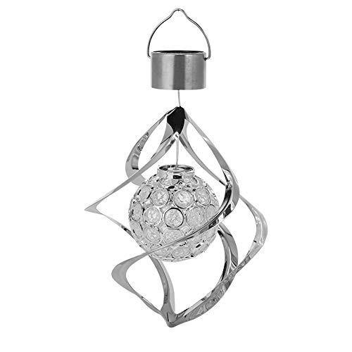 Demiawaking Solar-Windspiel LED Glocke Tubolarien, mehrfarbige LED-Leuchten für den Garten, Glocke, Vento zum Aufhängen, Lampe mit wechselnder Farbe Rotaterne Solare Garten Demiawaking Solar-Windspiel LED Glocke Tubolarien, mehrfarbige LED-Leuchten für den Garten, Glocke, Vento zum Aufhängen, Lampe mit wechselnder Farbe Rotaterne Solare Garten von Demiawaking