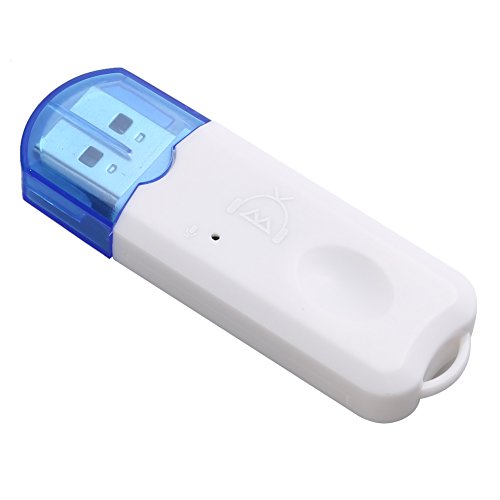 Demiawaking USB Bluetooth Wireless Audio Receiver Adapter Dongle für Auto Smartphone von Demiawaking