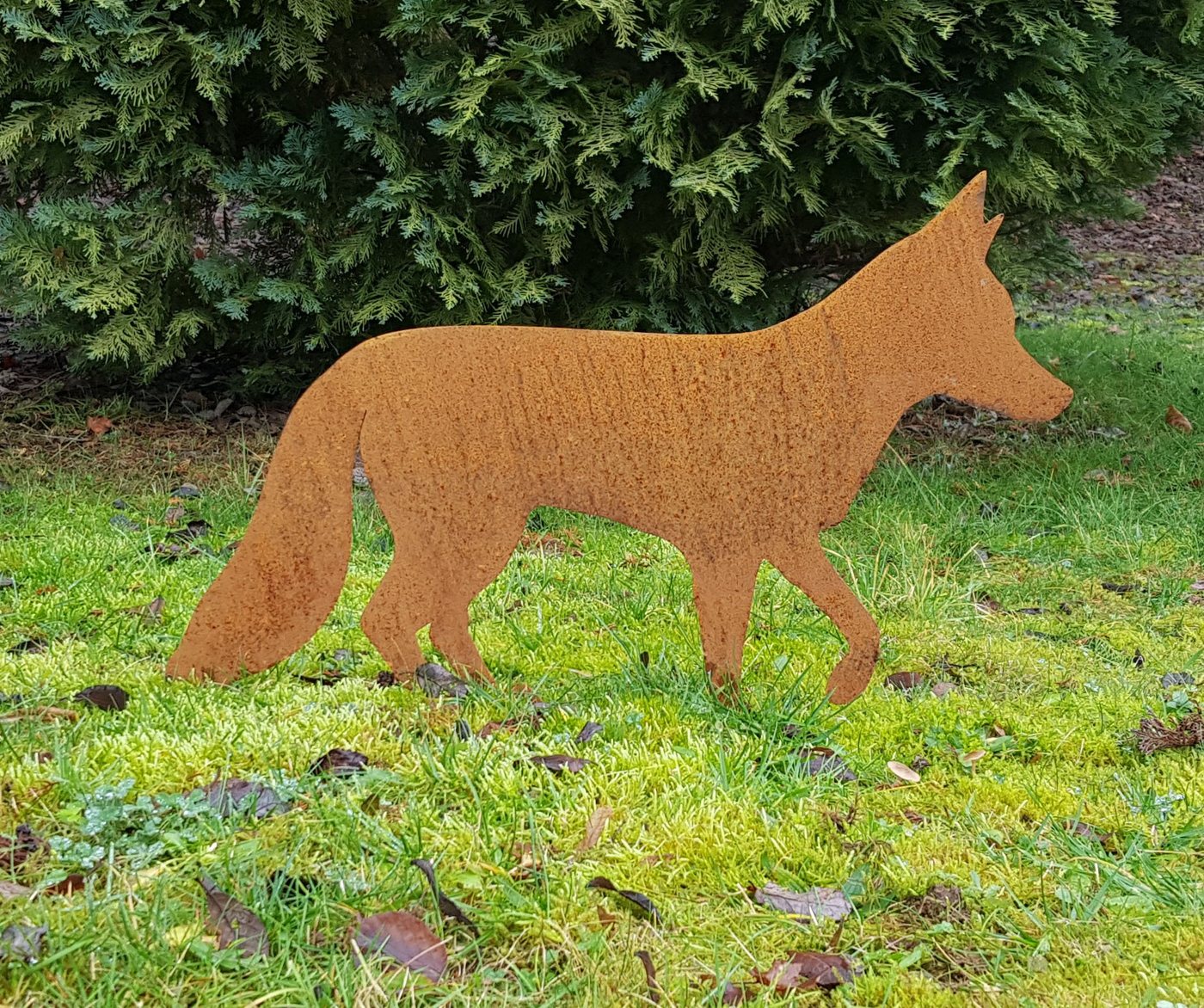 Demmer Lasercut Dekoobjekt Edelrost Fuchs, (1 St) von Demmer Lasercut