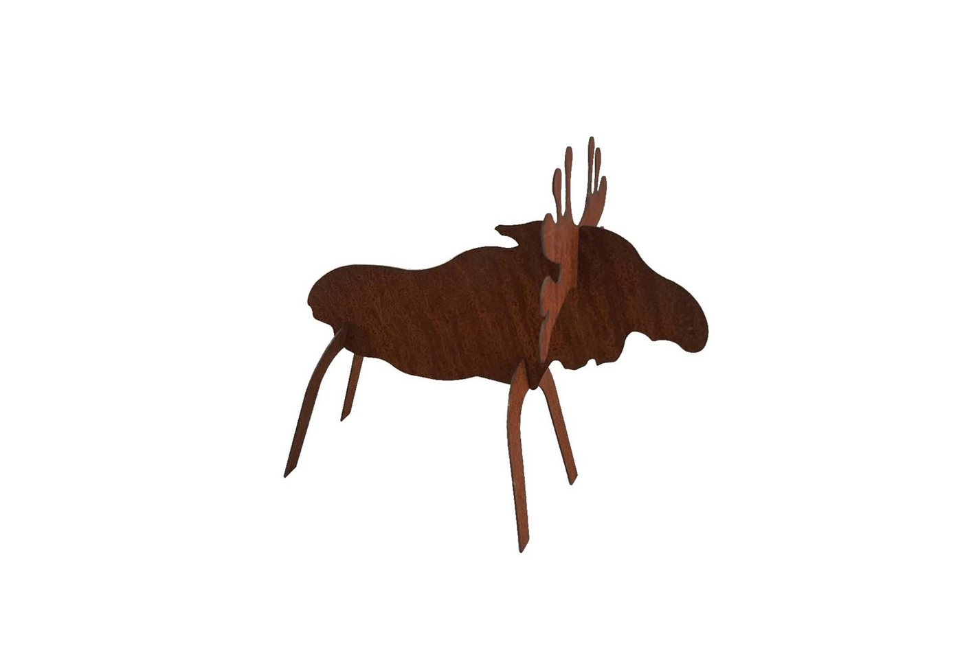 Demmer Lasercut Weihnachtsfigur Demmer Lasercut Edelrost-Elch "Elmar" von Demmer Lasercut