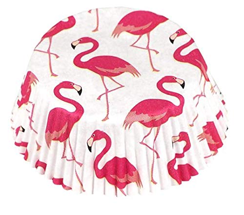 DEMMLER Backförmchen 50 x 25mm 60 St., Flamingo von Demmler