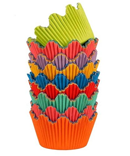 DEMMLER Kronenbackform 50 x 38mm - 48 Stück - farbig sortiert - Hitzebeständig bis 220 °C - Made in Germany DEMMLER Kronenbackform 50 x 38mm - 48 Stück - farbig sortiert - Hitzebeständig bis 220 °C - Made in Germany von Demmler