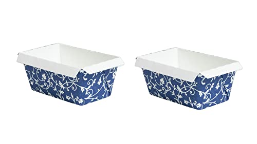 Demmler 2er Set Mini-Backform Classico - Ideal zum Backen und Aufbewahren von Mini-Kastenkuchen - Farbe: Blau - Maße: 7 x 4 x 4 cm - Inhalt: 2x10 Stück - Made in Germany Demmler 2er Set Mini-Backform Classico - Ideal zum Backen und Aufbewahren von Mini-Kastenkuchen - Farbe: Blau - Maße: 7 x 4 x 4 cm - Inhalt: 2x10 Stück - Made in Germany von Demmler