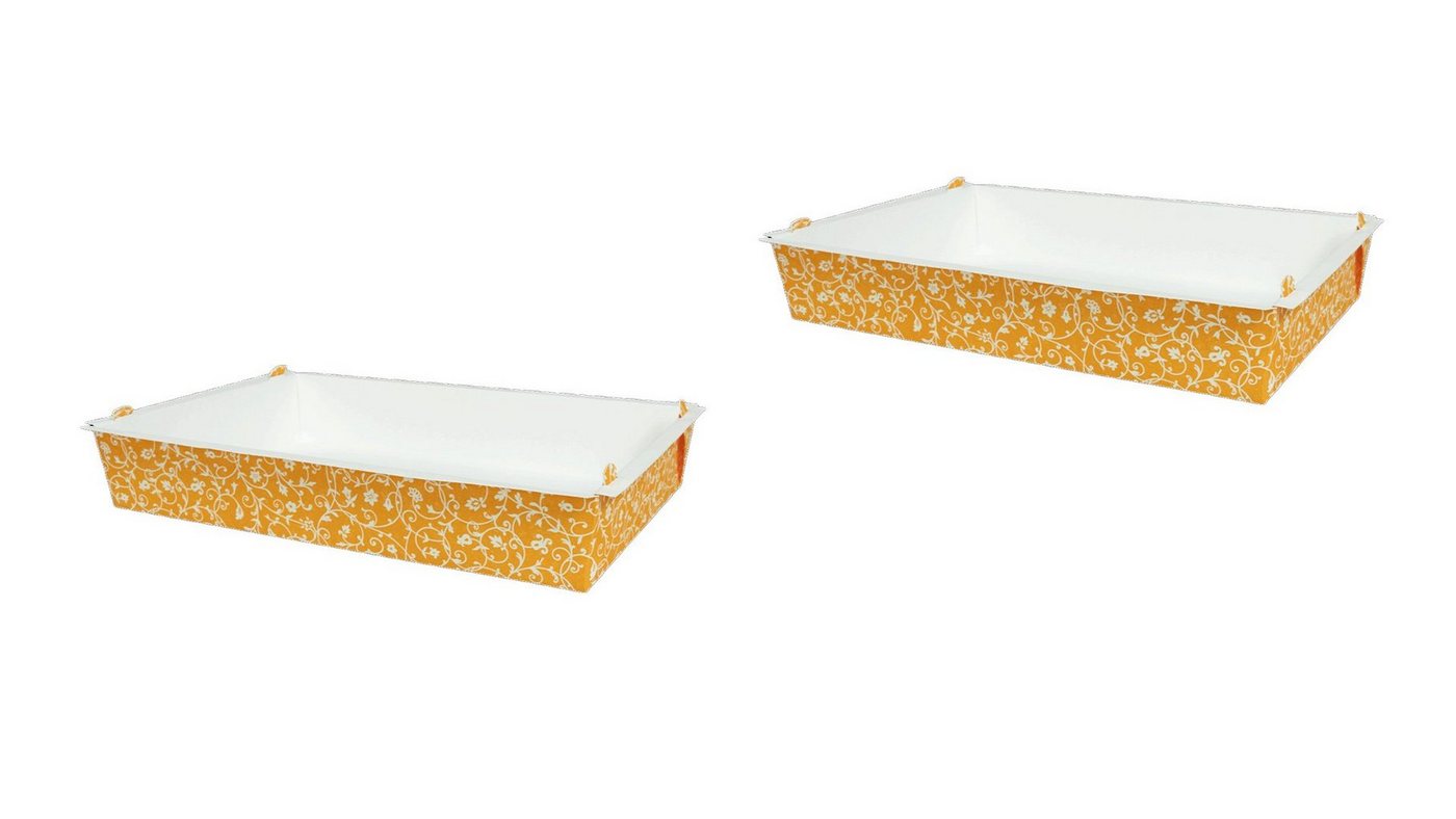 Demmler Backform Back- & Auflaufform 2er Set - 2 x 2 Universalbackformen, Mango Classico mit schönen Verzierungen - Made in Germany Demmler Backform Back- & Auflaufform 2er Set - 2 x 2 Universalbackformen, Mango Classico mit schönen Verzierungen - Made in Germany von Demmler