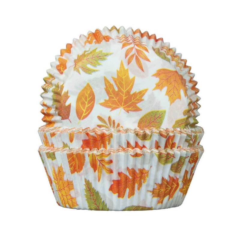 Demmler Muffinform Herbstblätter - 60 Stück, zum Backen und Dekorieren von leckeren Muffins - Made in Germany Demmler Muffinform Herbstblätter - 60 Stück, zum Backen und Dekorieren von leckeren Muffins - Made in Germany von Demmler