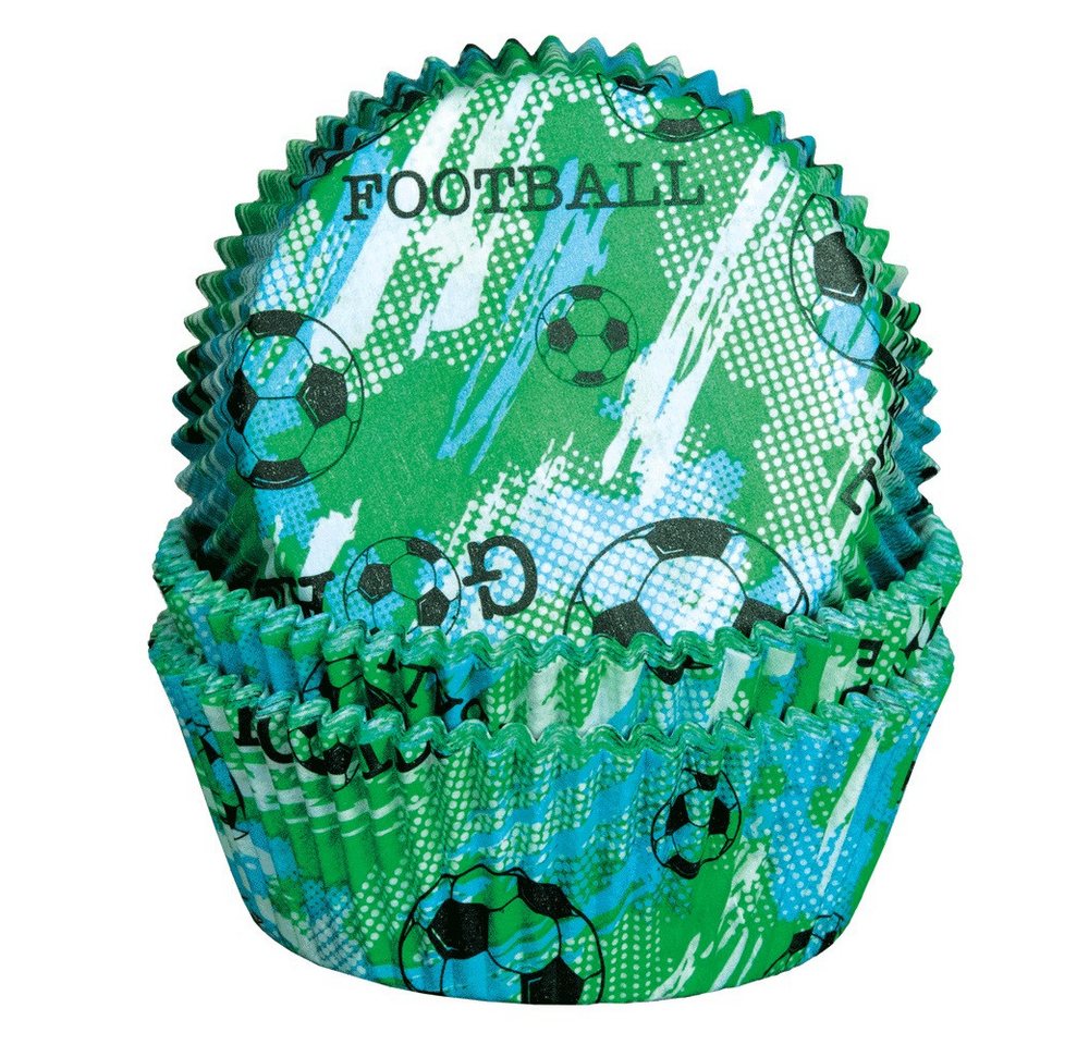 Demmler Muffinform Muffinförmchen - Fußball - 60 Stück von Demmler