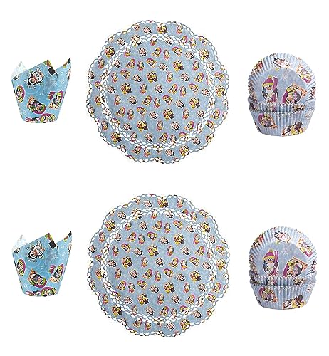 Demmler Pinguin 2er Backset - je 2x Muffin Tulip-Wraps, Muffinförmchen & Tortenspitzen - mit Pinguinmotiven - 174 Stück - Made in Germany Demmler Pinguin 2er Backset - je 2x Muffin Tulip-Wraps, Muffinförmchen & Tortenspitzen - mit Pinguinmotiven - 174 Stück - Made in Germany von Demmler