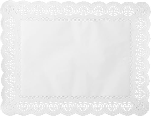 Demmler Tortenspitzen - Rechteckig - Tortendekoration - Tortenunterlage - fettdicht - 40 x 30 cm - 100 Stück - Made in Germany Demmler Tortenspitzen - Rechteckig - Tortendekoration - Tortenunterlage - fettdicht - 40 x 30 cm - 100 Stück - Made in Germany von Demmler