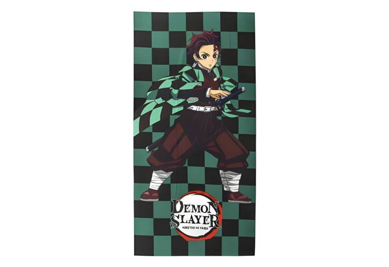 Demon Slayer Strandtuch Anime Demon Slayer Mikrofaser Strandtuch Badetuch XL 70x140 cm von Demon Slayer