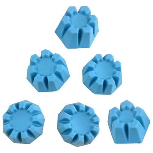 Demsyeq Blumengießbecher – Acrylfarbenwerkzeug-Set mit 6 Farbgießsieben – 5–10 Multi-Slots DIY Gießmuster Erstellen von Kunstwerkzeugen von Demsyeq