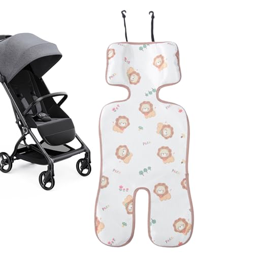 Demsyeq Kühlmatte für Kinderwagen für Baby – Kinderwagen-Kühlkissen, Autositz-Kühlmatte, bequeme Kühlmatte, weiche Eisseide, Autositz-Zubehör für Geburtstag, Esszimmerstuhl, Outdoor Demsyeq Kühlmatte für Kinderwagen für Baby – Kinderwagen-Kühlkissen, Autositz-Kühlmatte, bequeme Kühlmatte, weiche Eisseide, Autositz-Zubehör für Geburtstag, Esszimmerstuhl, Outdoor von Demsyeq