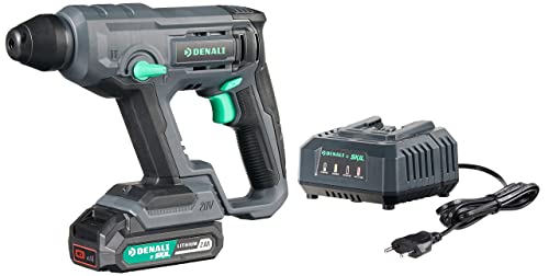 Amazon-Marke: Denali by SKIL, Bohrhammer-Set, 18 Volt (20 V max.), inklusive 2,0 Ah Lithium-Akku und Ladegerät, Grün von Denali