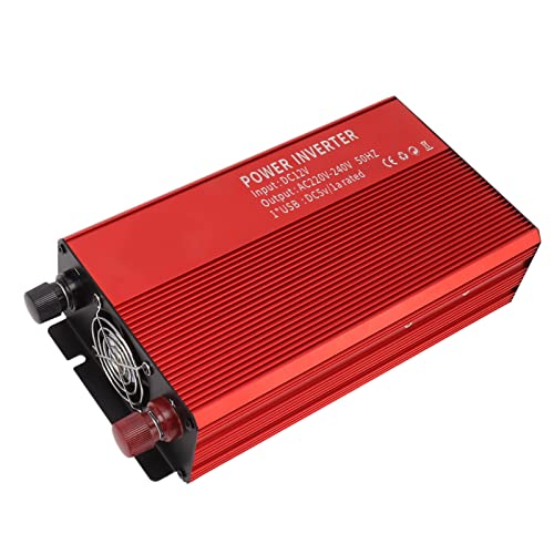 Denash 1500W Solar Power Wechselrichter Zuverlässige Aluminiumlegierung Dual -Verwendung für Automobile 12V Bis 220 V Home Office von Denash