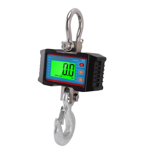 Denash 1500kg Digital Krans Kala mit LED-Display Hängende Skala, Fernbedienung für Bauernhof, Angeln, Bau und Mehr Denash 1500kg Digital Krans Kala mit LED-Display Hängende Skala, Fernbedienung für Bauernhof, Angeln, Bau und Mehr von Denash
