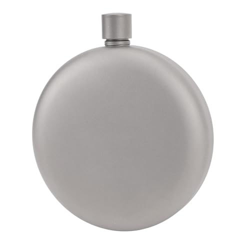 Denash 170 Ml Hüftflask -Leckdicht Stilvoller Ti -Whisky Flasche Zum Campingfischen Tragbar von Denash