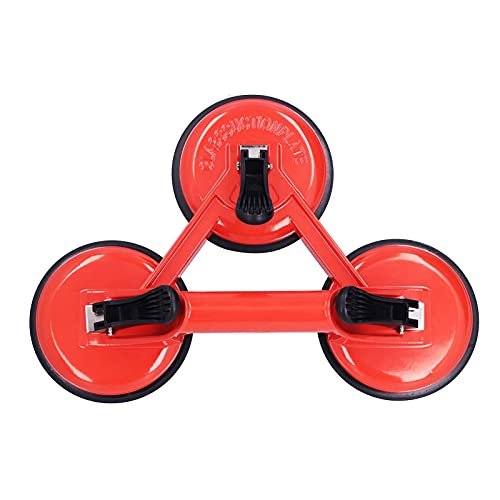 Denash 3 Tasse Glas Lifter Vertikaler Saug Aluminiumlegierfliesen Saugnapf für Geräte Reparatur Denash 3 Tasse Glas Lifter Vertikaler Saug Aluminiumlegierfliesen Saugnapf für Geräte Reparatur von Denash