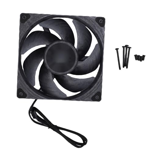 Denash 3000 U/Min PC -Kühllüfter, 140 -mm -Hülle CPU 4 Pin PWM Stummes Doppellager, Hohe Leistung, Maximalkühlung mit 8 Schrauben, für Computerhüllen, Kühlkörper, CPU -Kühler Denash 3000 U/Min PC -Kühllüfter, 140 -mm -Hülle CPU 4 Pin PWM Stummes Doppellager, Hohe Leistung, Maximalkühlung mit 8 Schrauben, für Computerhüllen, Kühlkörper, CPU -Kühler von Denash