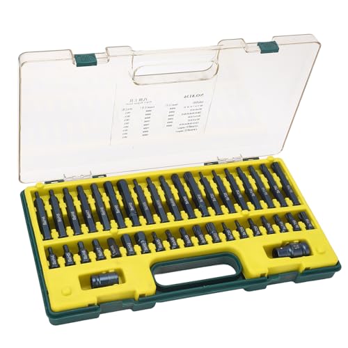 Denash 40pcs Bit Socket Set Tragbare Hex -Automatik -Reparaturwerkzeuge, Holzbearbeitung und Bauprojekte von Denash