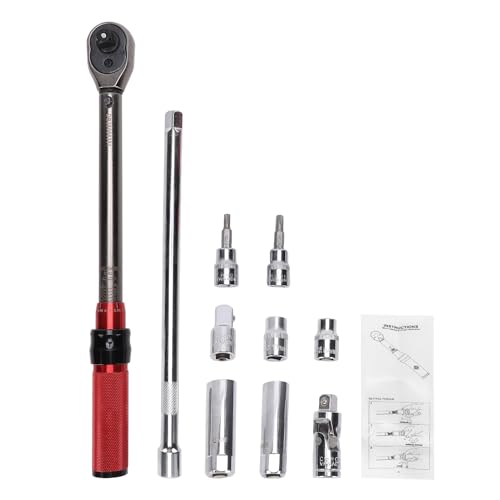 Denash 5 Bis 60 N · M 72 Zahnfeindrandschlüssel für Fahrrad, Motorrad, E -Fahrradwartung, Klicken Sie Klick, Reversibel, Hohe Stärke, von Denash