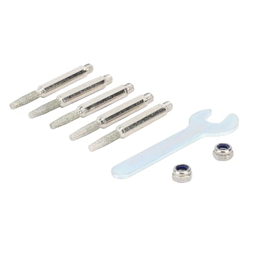 Denash 5 PCs Kettensägenschärfen Steinkit für Präzisionsschärfen -Kettensägenketten für Holzarbeiter Denash 5 PCs Kettensägenschärfen Steinkit für Präzisionsschärfen -Kettensägenketten für Holzarbeiter von Denash