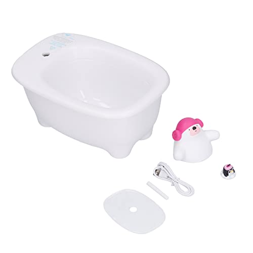 Denash 550 Ml Ruhige Badewanne Form Luftbefeuchter USB Angetrieben Feuchtigkeitssprüche Sprühgerät für Home Office Desk Mini -Luftbefeuchter von Denash