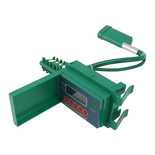 Denash Automatisches Bewässerungssystem Intelligent Timing Hohe Genauigkeit Selbstbewässerungskit für Pflanzen, Home Office Balcons ABS PVC Material 10 Topfpflanzen Rohr 32,8ft von Denash