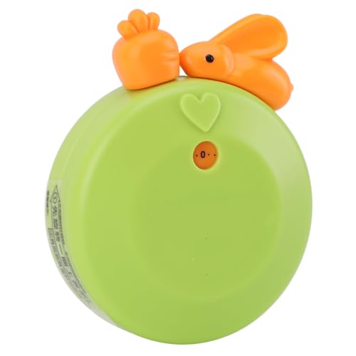 Denash Cartoon Küchentimer Süßes Mechanisches Countdown -Werkzeug für Heimküchenstudie, Langlebiges Kunststoffmaterial (GREEN) von Denash