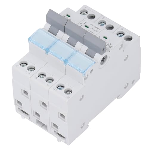 Denash DC -Isolatorschalter Zuverlässige Dual -Power 63A für Solarpanel PV Array Circuit Breaker, Geeignet für das Photovoltaik System [breite Anwendung] von Denash