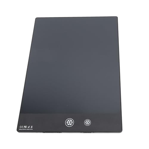 Denash Elektronische Schreibkarte für Doppelbildschirm mit Stift, Löschbares Doodle -Tablet für Arbeiten und Zeichnen - Licht, Geeignet für die Altersgruppe (Black) von Denash