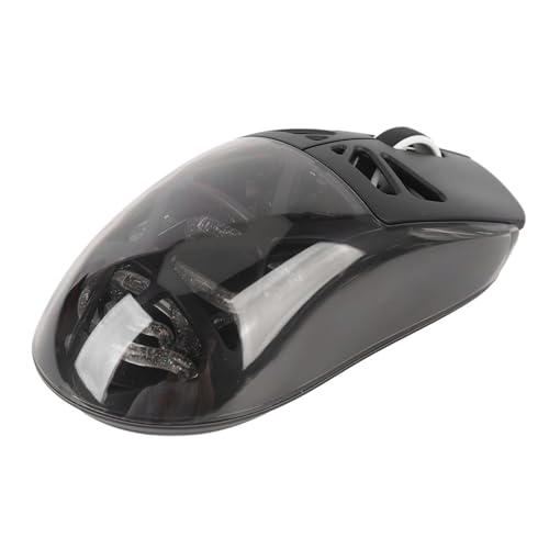 Denash Ergonomische Gaming -Maus mit RGB, Ultra -Leichter Drahtloser Maus, Wiederaufladbarer für Computerspiele von Denash