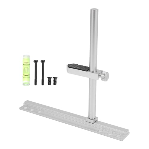 Denash GPU-Halterung, Grafikkarten-GPU-Halterung aus Aluminiumlegierung mit 4 Schrauben, Grafikkarten-Durchhanghalterung für 9 cm, 12 cm, 14 cm Lüfter (Silver) von Denash