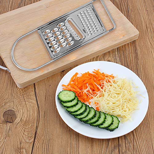 Denash Gemüseschneide Scheibenscheibe Food Cutter Multifunktionales Werkzeug für Heimküche Edelstahl Silber Silber Denash Gemüseschneide Scheibenscheibe Food Cutter Multifunktionales Werkzeug für Heimküche Edelstahl Silber Silber von Denash