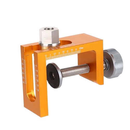 Denash Gerade Löcher Jig Kit Firma Klemme Hölzerne Dübel Bohrvorlage Set für Effiziente Schranktür -Herstellungsprojekte von Denash