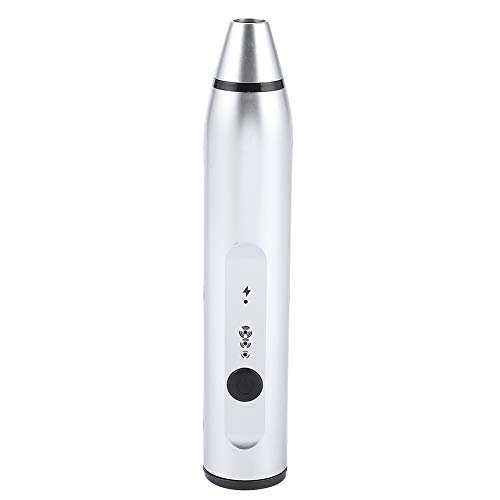 Denash Handheld Eierschläger 3 Getriebe Verstellbare Geschwindigkeiten Milchschaum für Latte Art White Material 1200mAh Batterie (SILVER) von Denash