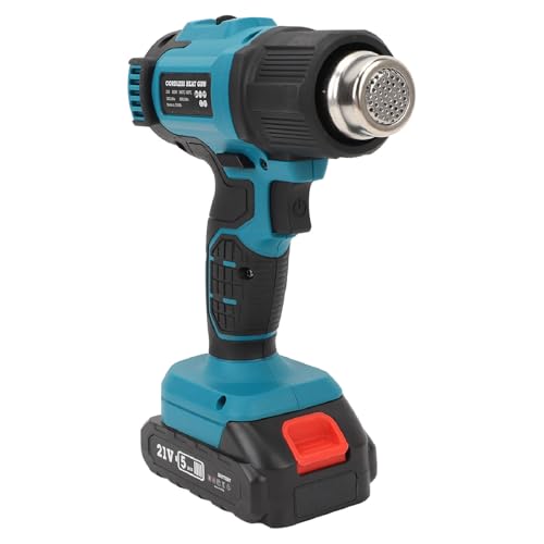 Denash Handheld Hot Air Machine Professionelle Kabellose Lithium -Batterie für HandwerksschrinkpvC -Harz mit 3 Düsen für Schnurlose Handheld Hot Air Machine Dekoration von Denash