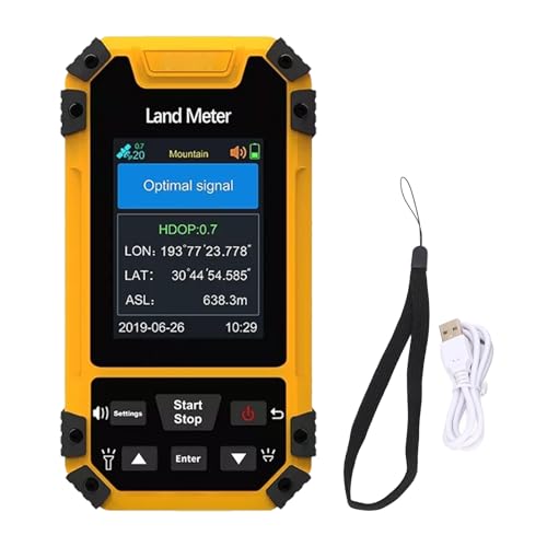 Denash Handheld Land Area-Messgerät, GPS Land Survey Messungsinstrument mit Farbdisplays und Sprachanforderungen, Echtzeitdaten OUTP UT Denash Handheld Land Area-Messgerät, GPS Land Survey Messungsinstrument mit Farbdisplays und Sprachanforderungen, Echtzeitdaten OUTP UT von Denash