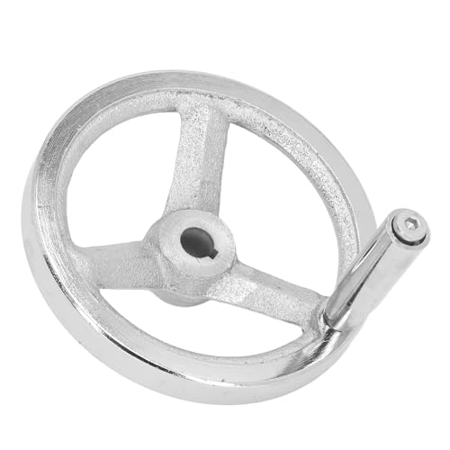 Denash Handwerksmaschine Wheel Wheel 3 Player Handrad mit Einem Rotierenden Griff für den Maschinensatz Abnehmbare Hülle Easy Assembly von Denash