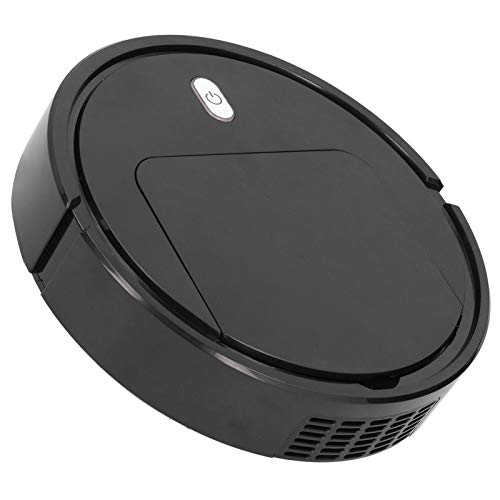 Denash Haushalt Automatisch Smart Roboter Vakuumreiniger Effizient Geschwungener Bodenroboter für Zuhause (Black) von Denash