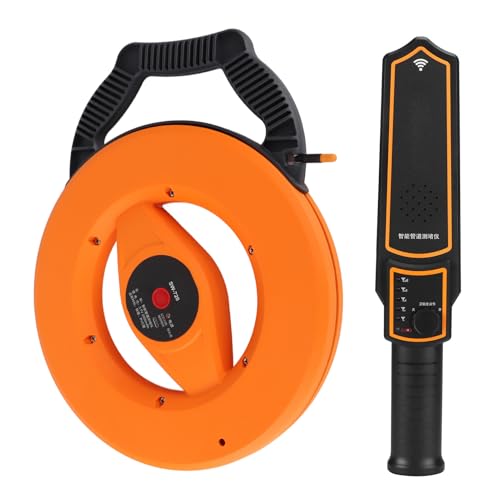 Denash Haushaltswandrohr -Rohrscanner Langable Pipeline -Verstopfungstester mit Wirkungsbeständigem Material, Geeignet Zum Erkennen von Eisenrohren und PVC von Denash